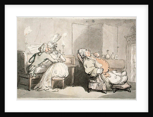 The Music Master by Thomas Rowlandson