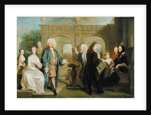 A Family Conversation Piece, c.1730 by Joseph Highmore