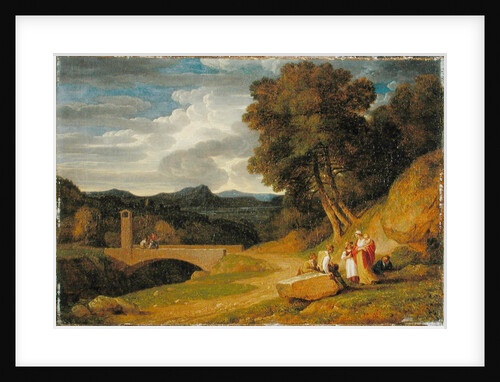 An Italianate Landscape by John White Abbott