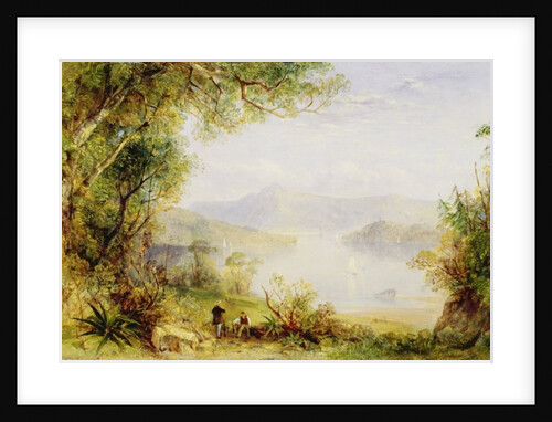 View on the Hudson River, c.1840-45 by Thomas Creswick