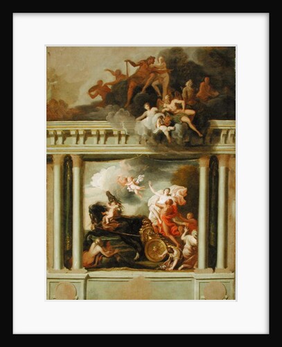 The Rape of Proserpine, design for the staircase of Devonshire House, London, c.1704 by Louis Laguerre