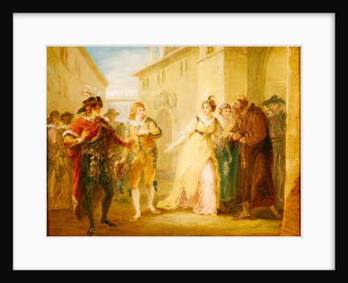 The Revelation of Olivia's Betrothal, from Act V, Scene i of 'Twelfth Night', c.1790 by William Hamilton