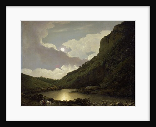 Matlock Tor by Moonlight, c.1777-80 by Joseph Wright of Derby