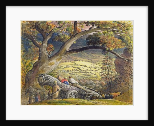 The Timber Wain, c.1833-34 by Samuel Palmer