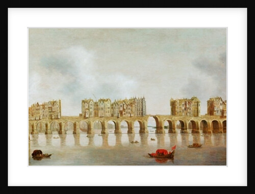 View of London Bridge, c.1632 by Claude de Jongh