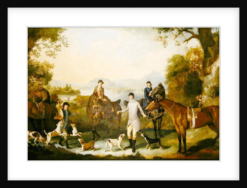 The Death of the Hare, c.1760-70 by English School