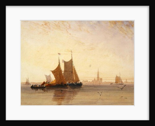 Antwerp, Morning, 1832 by David Cox