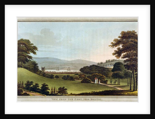 View from the Fort, near Bristol by English School