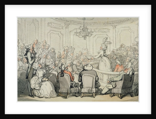 The Concert by Thomas Rowlandson