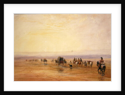 On Lancaster Sands, Sunset c.1835 by David Cox