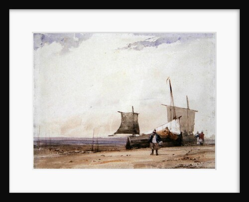 Beach Scene by Richard Parkes Bonington