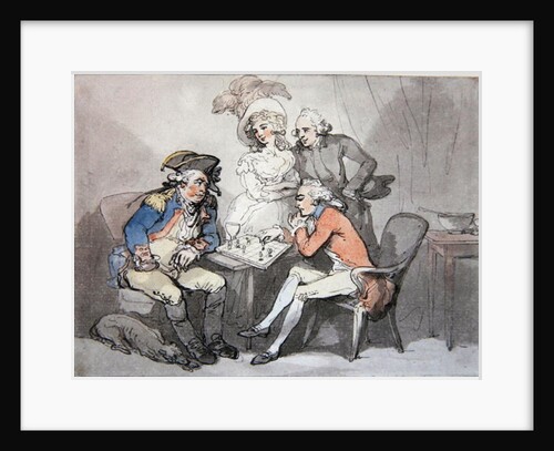 Checkmate, c.1790 by Thomas Rowlandson