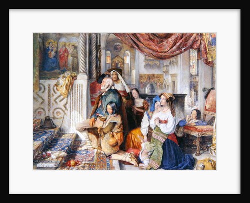 Roman Pilgrims, 1854 by John Frederick Lewis