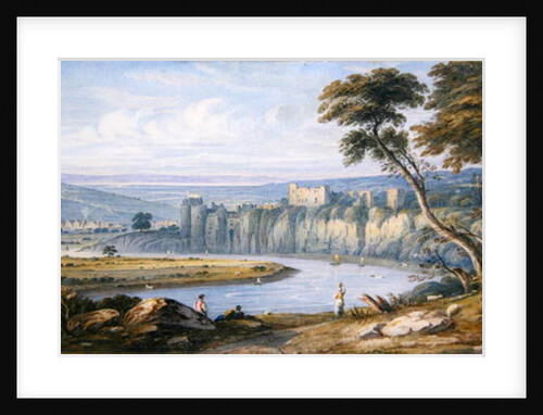Chepstow Castle by John Varley