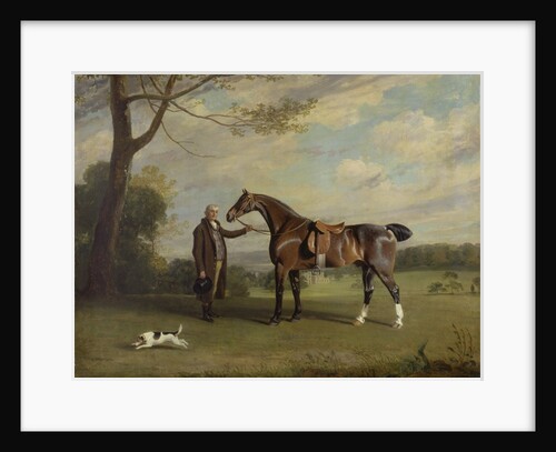The Earl of Shrewsbury's Groom Holding a Hunter, c.1800 by Henry Bernard Chalon