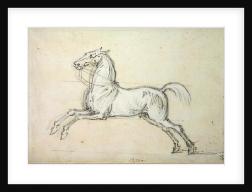 Flying Childers galloping to left: bridled but not saddled by James Seymour