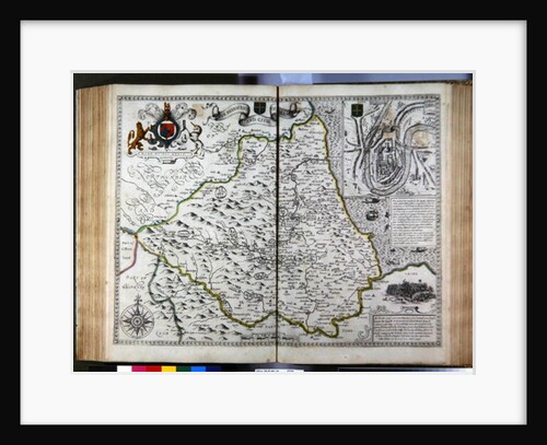 The Bishoprick and City of Durham by John Speed