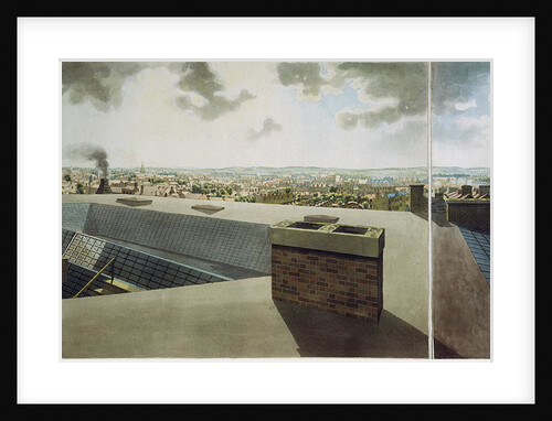 Panoramic view of London, 1792-93 by Robert (after) Barker