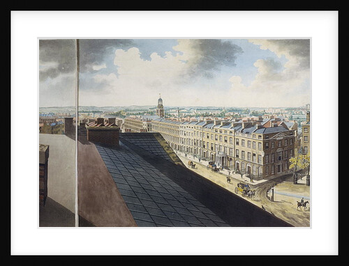 Panoramic view of London, 1792-93 by Robert (after) Barker