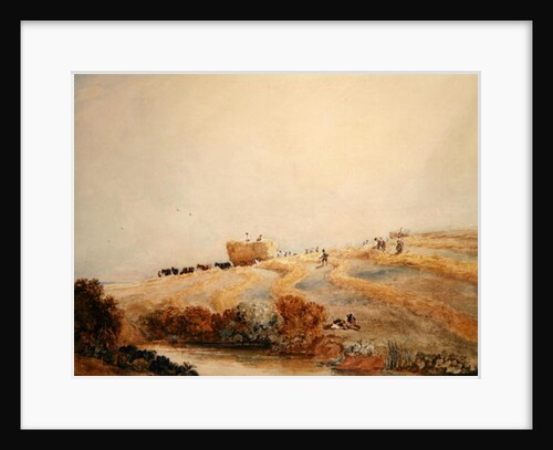Haymaking, c.1808 by David Cox