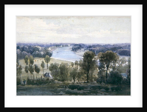 Richmond Hill, 1830 by Anthony Vandyke Copley Fielding