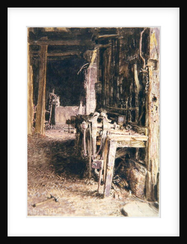 Barn Interior, 1836 by William Henry Hunt