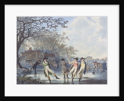 Winter Amusement: A View in Hyde Park from the Moated House, 1787 by Julius Caesar Ibbetson