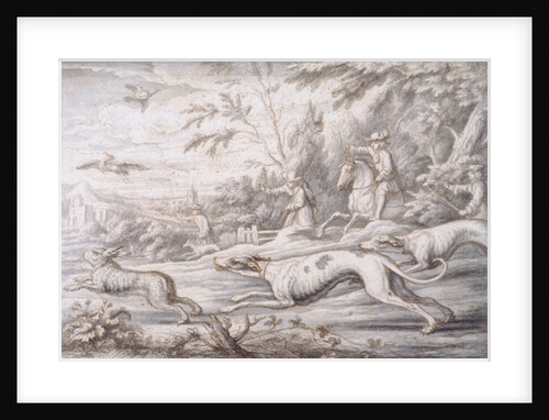 Hare Hunting by Francis Barlow