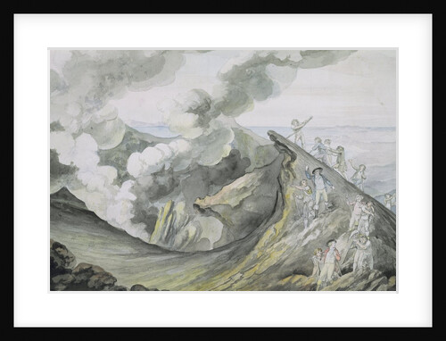 The Ascent of Vesuvius, 1785-91 by Henry Tresham