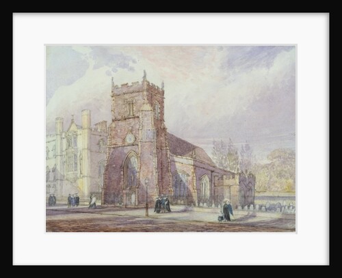 St. Botolph's, Cambridge and Corpus Christi College by Joseph Murray Ince