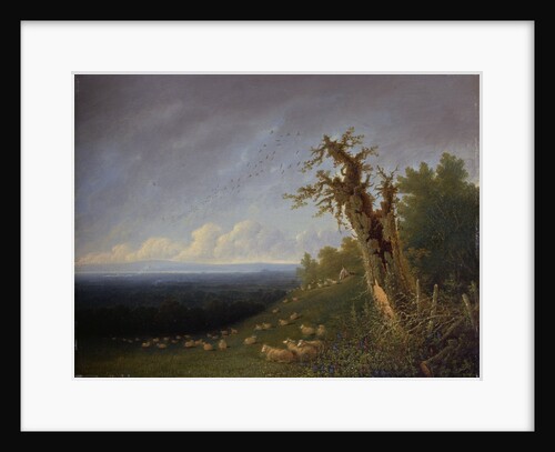 Shepherd Boy on a Hillside by William (1789-1862) Turner