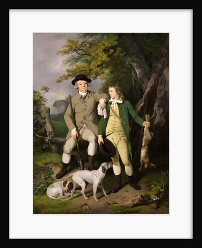Portrait of a Sportsman with his Son, 1779 by Francis Wheatley