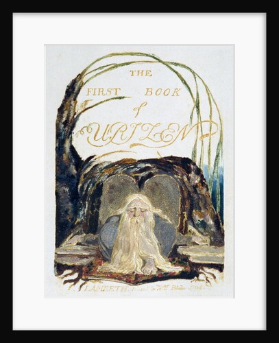 Title page by William Blake