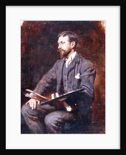 Possible self portrait, c.1890-1900 by Herman Gustave Herkomer