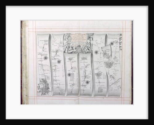 The Road from London to Aberistwith on the Sea Coast by John Ogilby