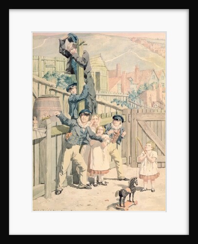Sketch to Illustrate the Passions: Suspense or Expectation, 1855 by Richard Dadd