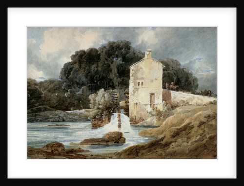 The Abbey Mill, Knaresborough, c.1801 by Thomas Girtin