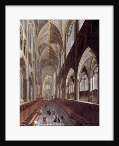 The Interior of Westminster Abbey, c.1714 by English School