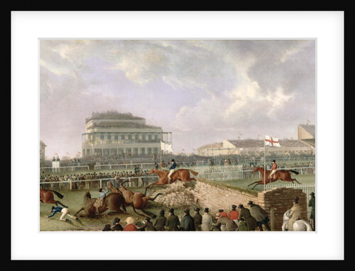 The Liverpool and National Steeplechase at Aintree 1843, c.1843 by William Tasker