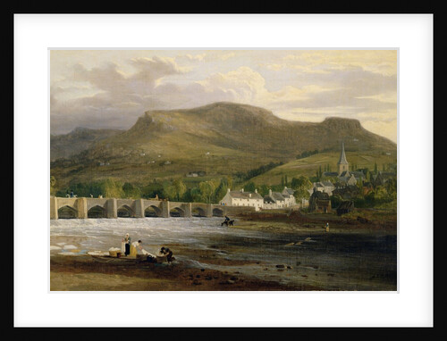 Crickhowell, Breconshire, c.1800 by English School