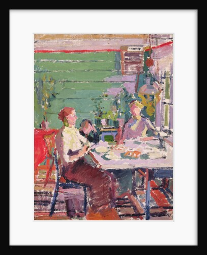 Interior scene, possibly in Norway, c.1912 by Harold Gilman