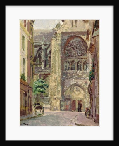 La Rue Pecquet, Dieppe, c.1907 by Walter Richard Sickert