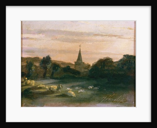 Stoke Poges Church by Thomas Churchyard