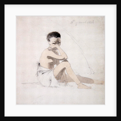 Korah Girl Seated, 1802 by Samuel Daniell