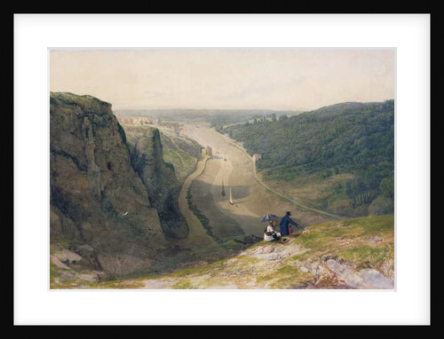 The Avon Gorge, looking over Clifton, c.1820 by Francis Danby