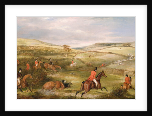 The Berkeley Hunt, 1842: The Chase by Francis Calcraft Turner