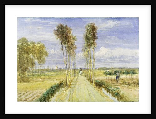 The Poplar Avenue by David Cox