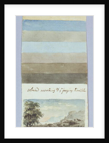 Colour Chart by Rev. William Gilpin