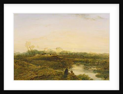Evening, Bayswater, 1818 by John Linnell