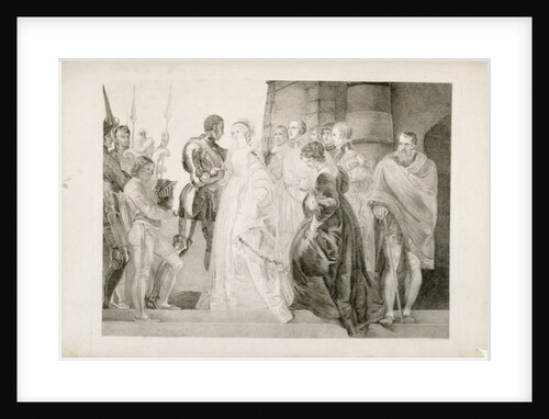 Othello, Act II, Scene I, engraved by Thomas Ryder 1803 by Thomas (after) Stothard
